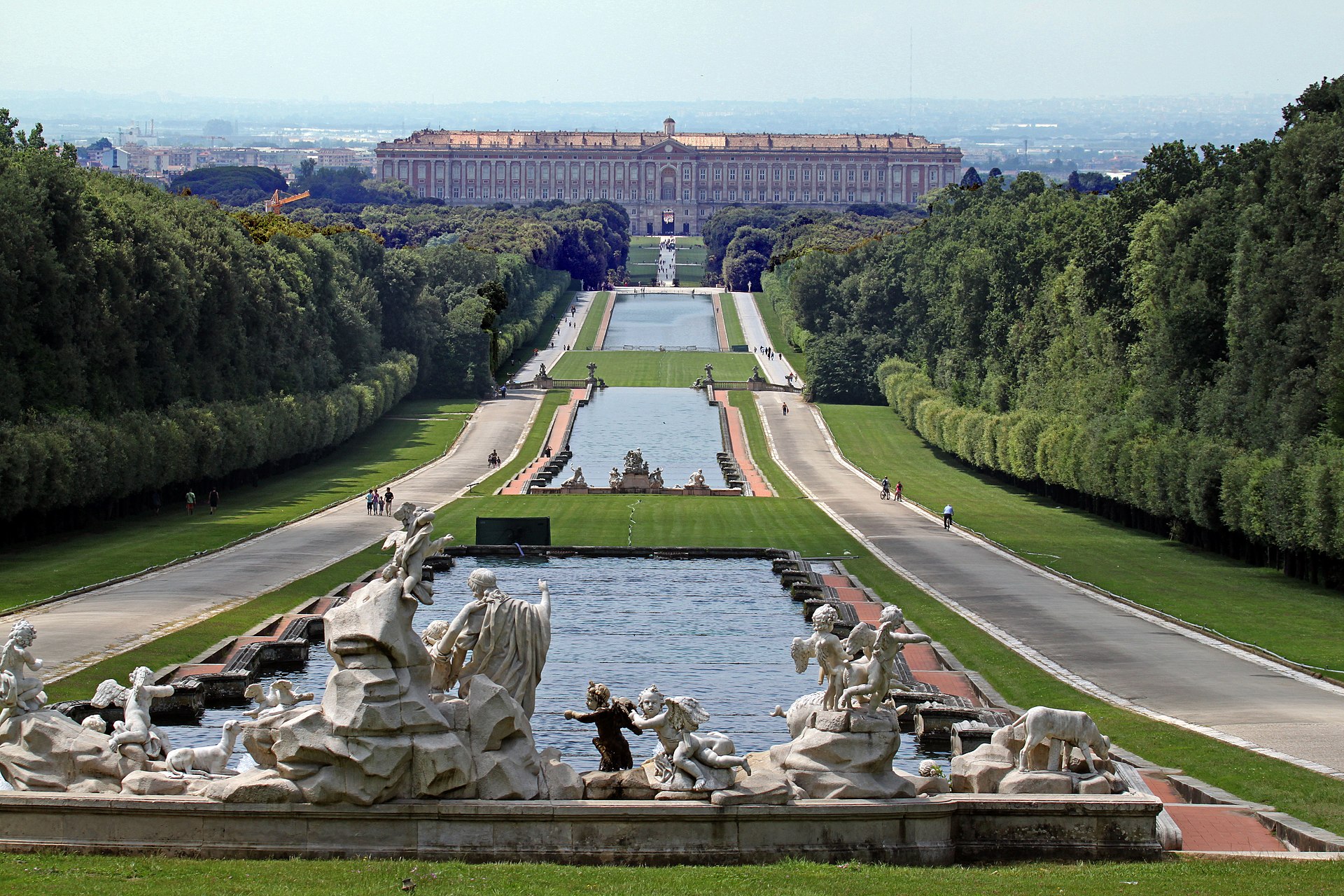 Reggia di Caserta - Vista panoramica